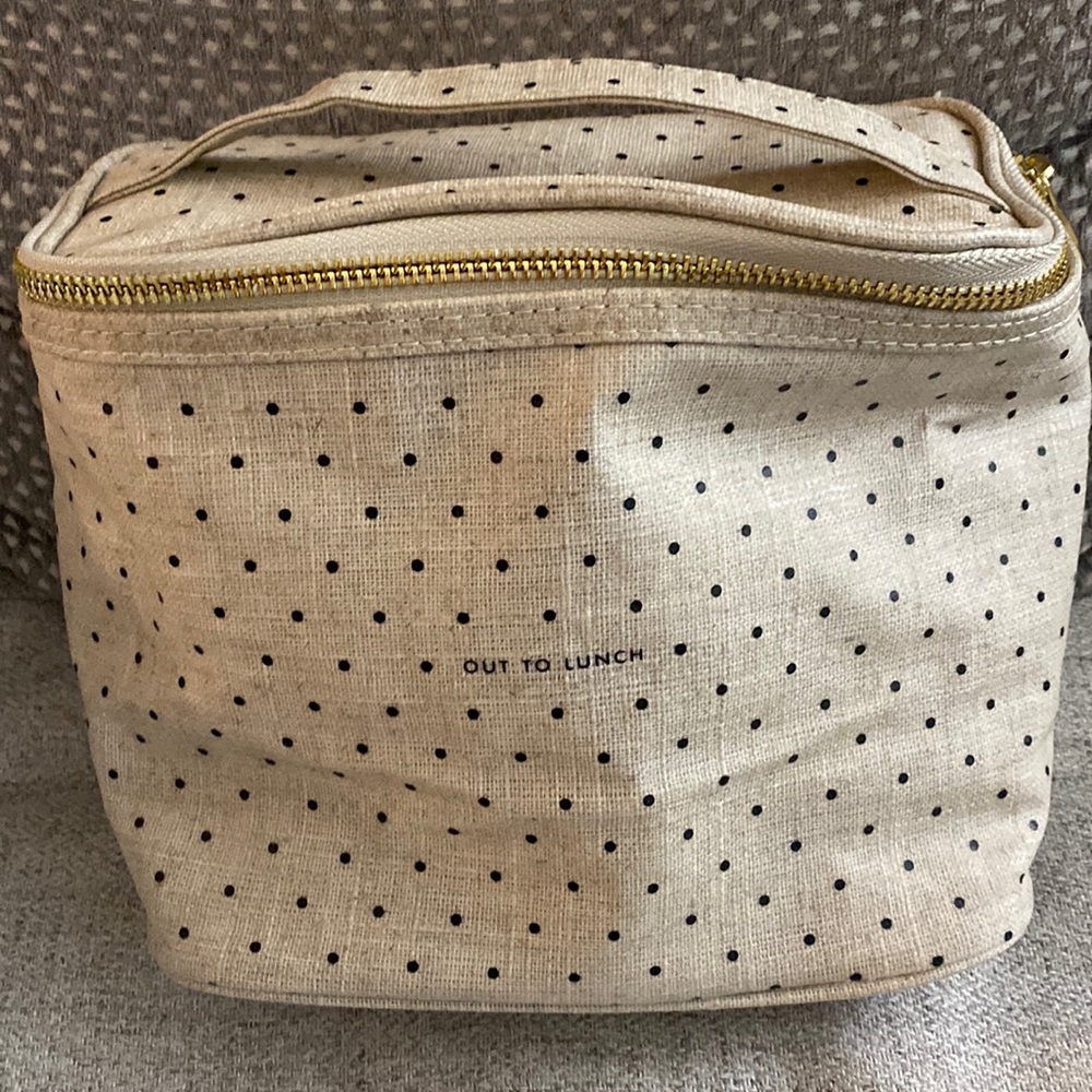 Kate spade lunch box used a few times zipper works great